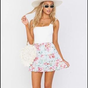 Show Me Your Mumu Devon Mini Skirt